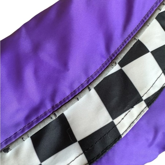 VTG ‘90s Alaska Racing Jacket Black Purple Orange Size: S - Picture 11 of 11